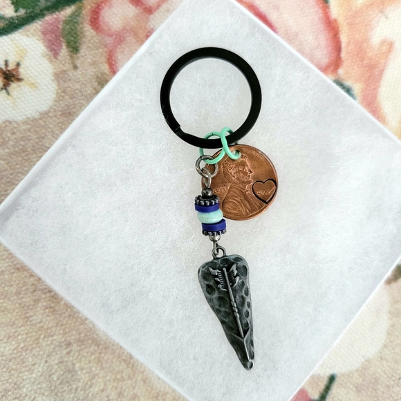 Lucky Penny Keychain | Handmade | 2005 - Picture 1 of 5